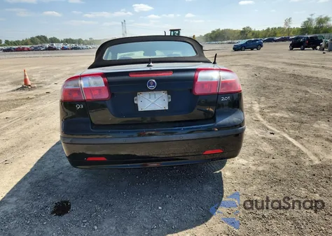 2006 Saab 9-3 from USA, damaged, VIN YS3FD79Y766110641